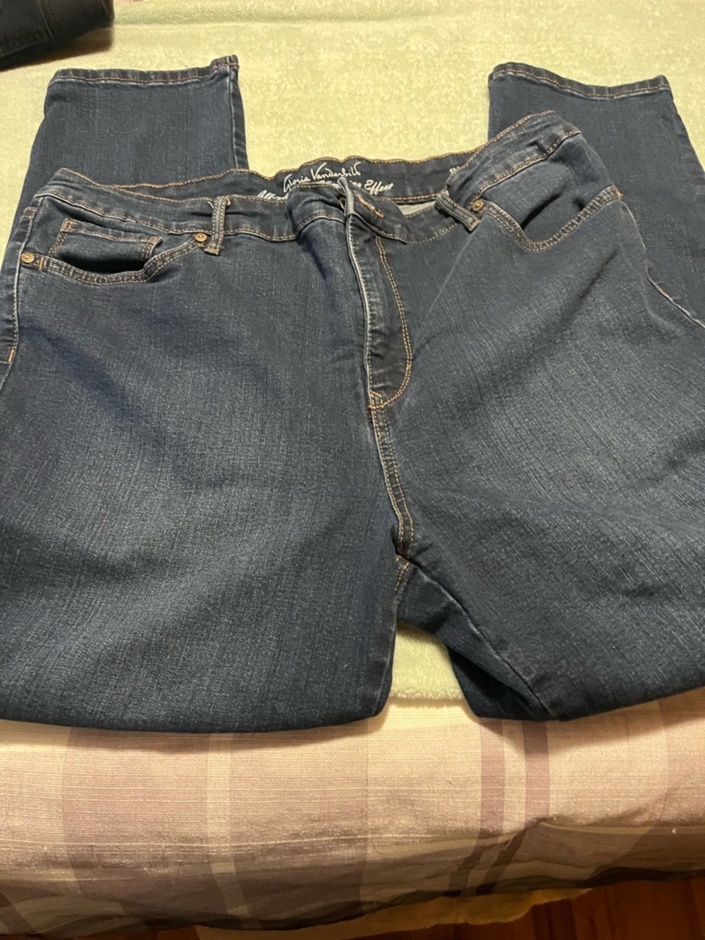 Gloria Vanderbilt Dark Blue Skinny Jeans